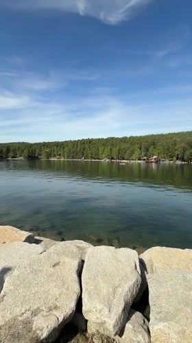 Morning lakeside activities documented at Russia's Lake Turgoyak region