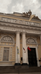 Russian Ethnographic Museum facade documented in Saint Petersburg