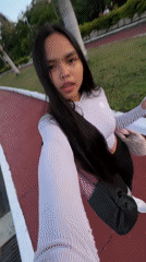 Woman records selfie video on Davao City street