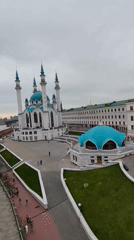 Exploring Kazan Kremlin and Kul Sharif Mosque from every angle