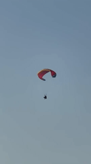 Paragliding and beach activities observed in Fethiye, Turkey