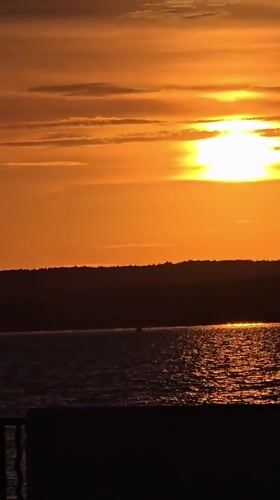 Golden hour at the Chaikovsky waterfront