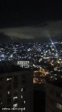 Home videos show children playing indoors in Caracas overnight