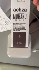 Fashion brand tags printed in New York workspace