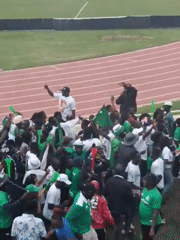 Gor Mahia fans celebrate 22nd KPL title at Nairobi stadium
