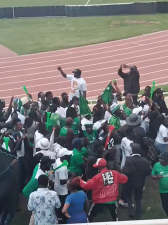 Gor Mahia fans celebrate 22nd KPL title at Nairobi stadium