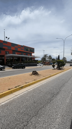 Daytime street scenes captured in Porlamar, Venezuela