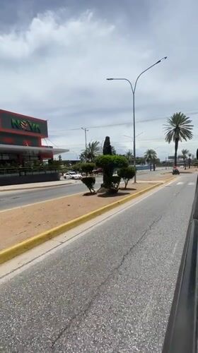 Daytime street scenes captured in Porlamar, Venezuela