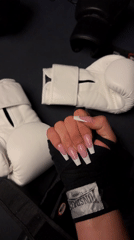 Boxing workout preparation captured in London