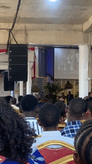 Early morning church service documented at Kinondoni Revival Church, Dar es-Salaam