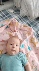 Mother documents quiet morning moments with baby in Andreyevo