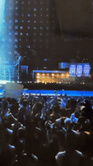 Live concert performance lights up Rome stage
