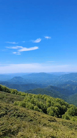 Mountain landscape views captured in Stokite, Bulgaria