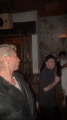 Young people socialize at tropical-themed Los Angeles bar