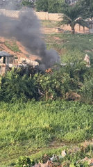 Fire burns through Abuja shantytown amid residential area