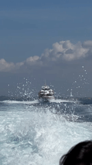High-speed cargo boat spotted crossing Indonesian waters
