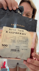 Woman prepares chocolate desserts in Tel Aviv kitchen
