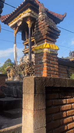 Village life unfolds in Mendoyo, Indonesia morning scenes