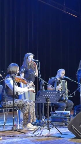 Musicians perform afternoon concert in Tbilisi theater