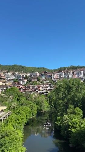 Morning scenes captured across historic Veliko Tarnovo, Bulgaria