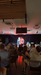 Live music performance draws audience at Nha Trang venue