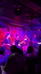 Band performs live show in São Paulo underground venue