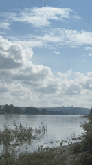 A lazy summer morning along the Kama River in Chaikovsky