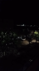 Nighttime urban scenes captured from elevated view in Yeghegnadzor