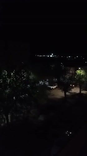 Nighttime urban scenes captured from elevated view in Yeghegnadzor