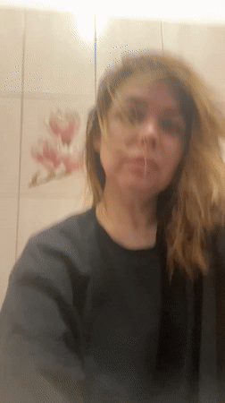 Domestic life moments documented in Russian town Saturday afternoon