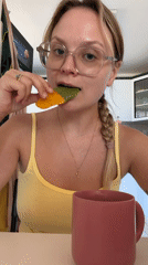 Kitchen table moment with matcha snacks in Tel Aviv