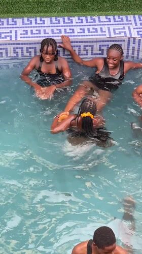 Pool party and soccer games observed in Onitsha
