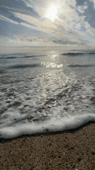 Morning beach scenes documented in Kiten, Bulgaria