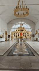 Orthodox Church documented inside and out in Votkinsk, Russia