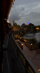 Evening visitor captures scenes across Tokyo Disneyland attractions