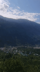 Hilltop picnic with a valley view in Majhach, India