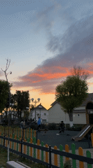 Spring Evening Documented in Yuzhny Russia April 2026