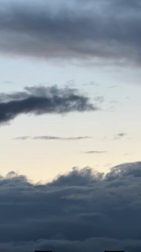 Dramatic cloud formations observed over Pernik, Bulgaria