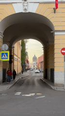 Everyday moments captured across Saint Petersburg's historic streets