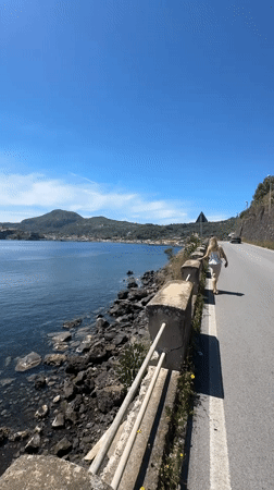 Morning scenes documented around coastal Lipari, Italy