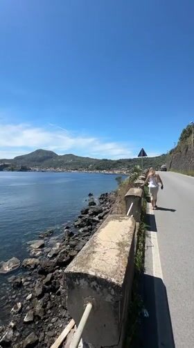 Morning scenes documented around coastal Lipari, Italy