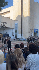 Graduation ceremony draws crowds at Blagoevgrad hall in Bulgaria
