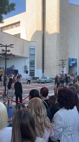 Graduation ceremony draws crowds at Blagoevgrad hall in Bulgaria