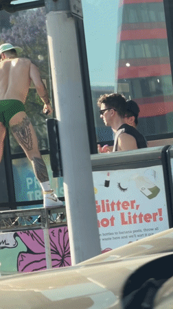 Late night West Hollywood scenes captured by witnesses
