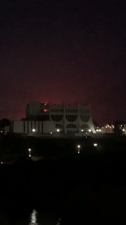 Fireworks celebration lights up Hrodna skyline over Neman River