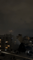 Nighttime cityscape captured in Córdoba, Argentina