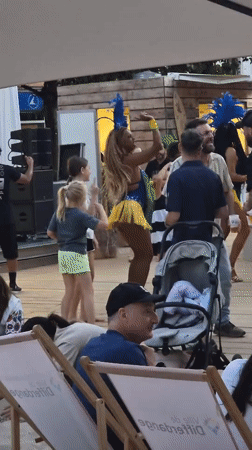 Live music and dancing at Differdange's DIFF Beach summer event