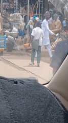 Daily life scenes captured in Maiburiji Nigeria market area