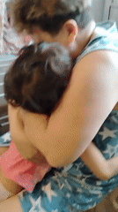 Family moments captured in Russian residential setting