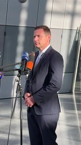 Official press briefing at Brussels institution amid diplomatic gathering